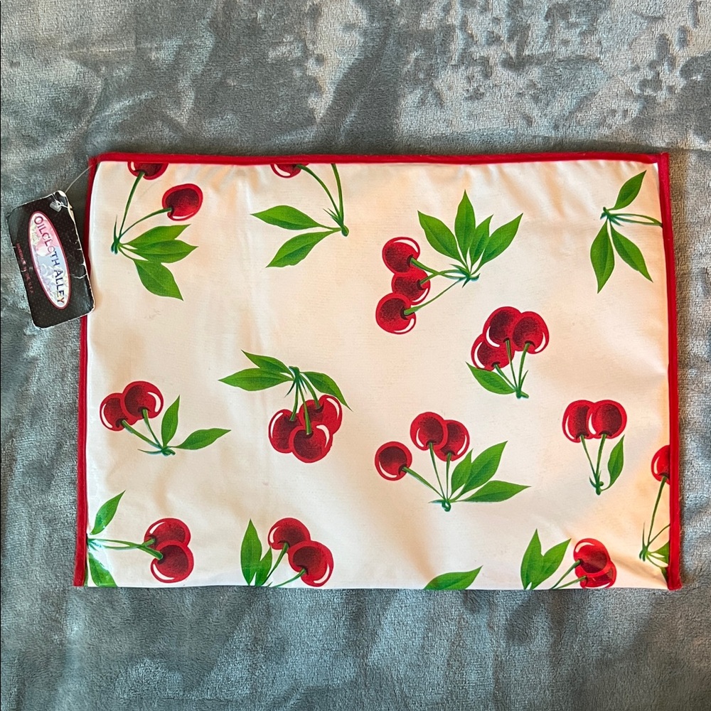 Cherry Laptop Print Pouch